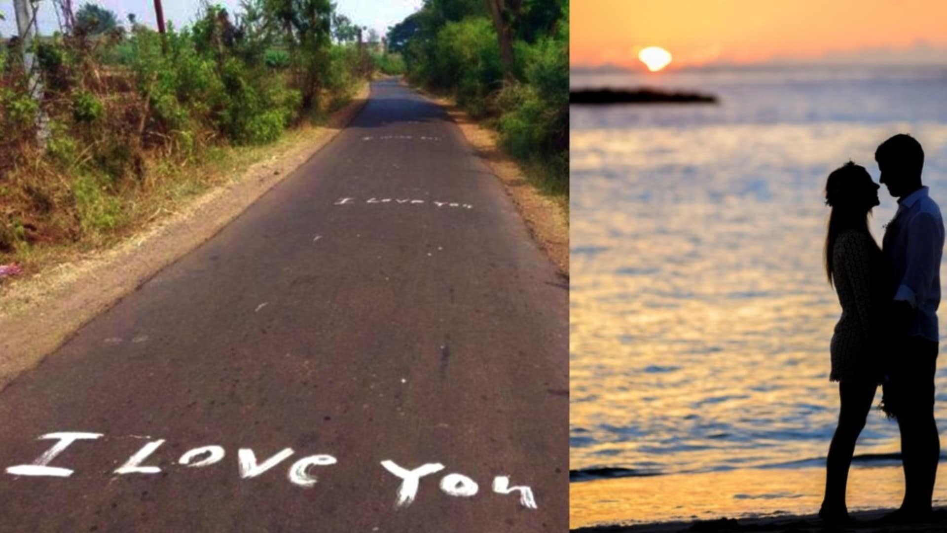 Maharashtra Man Paints 2.5 Km Road With ‘I Love You’, ‘I Miss You’ Messages