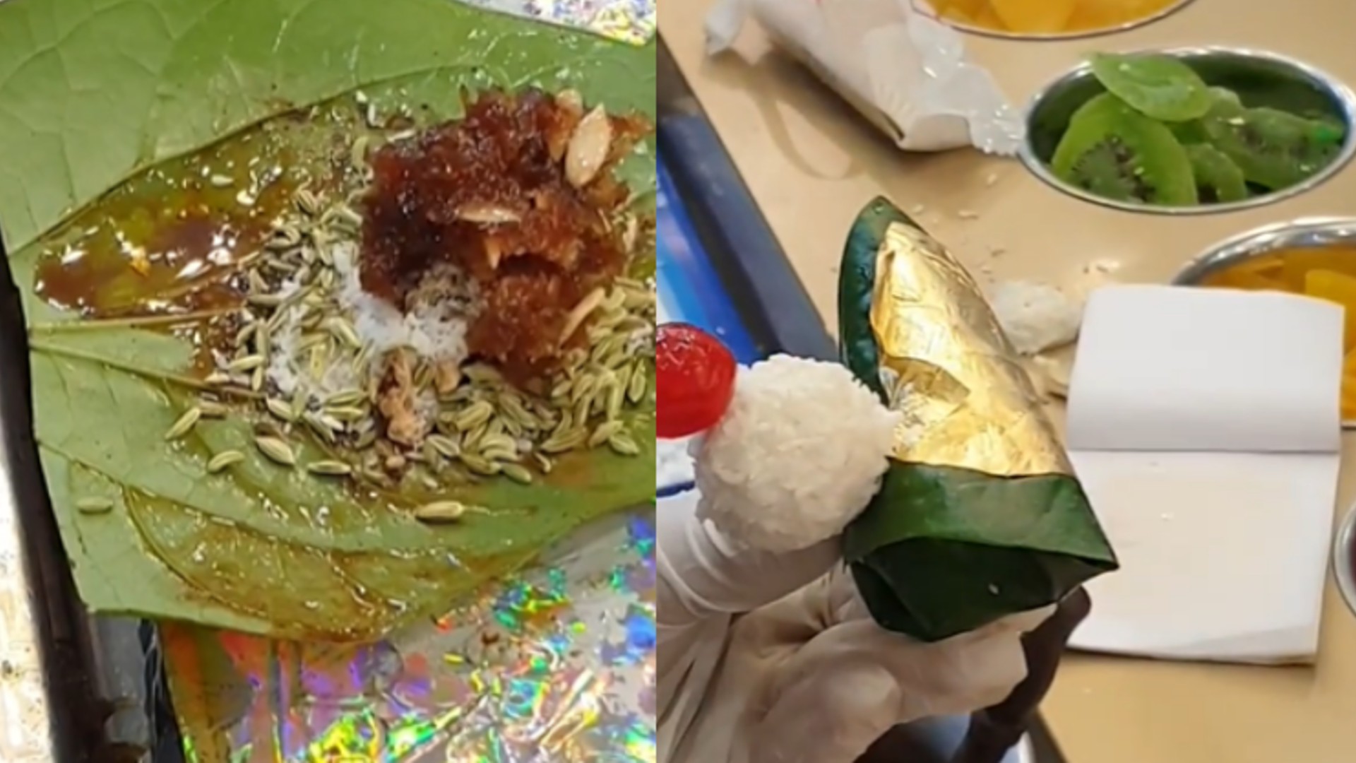 This Shop In Delhi Is Selling Gold-Plated Paan Worth ₹600 & It Is Going Viral