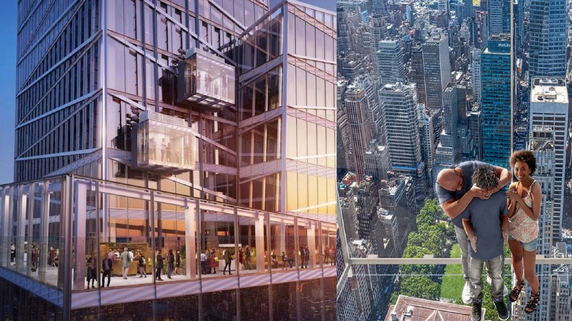 New York City Gets An All-Glass Elevator Giving Visitors A Heart-Stopping View 1,210Ft Above Manhattan