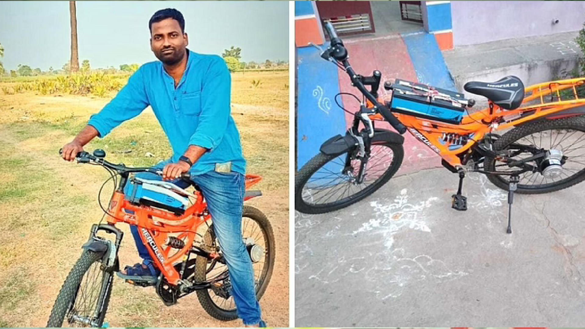Telangana Man Builds Solar-Powered Bicycle To Travel 20Km To Work; Saves ₹5000 A Month