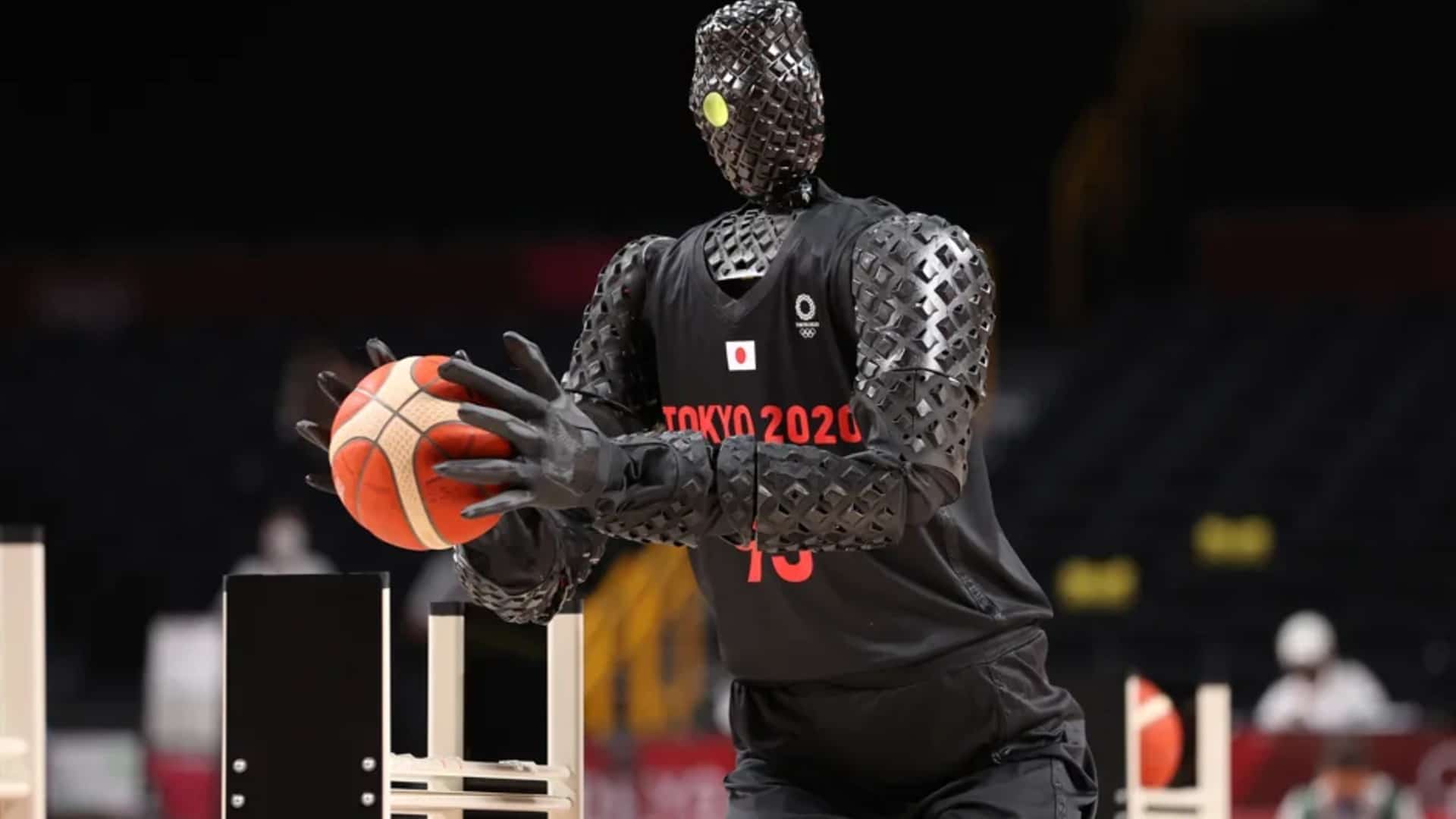 What’s Next For Sports? Tokyo Olympics Robot Sinks Basketballs