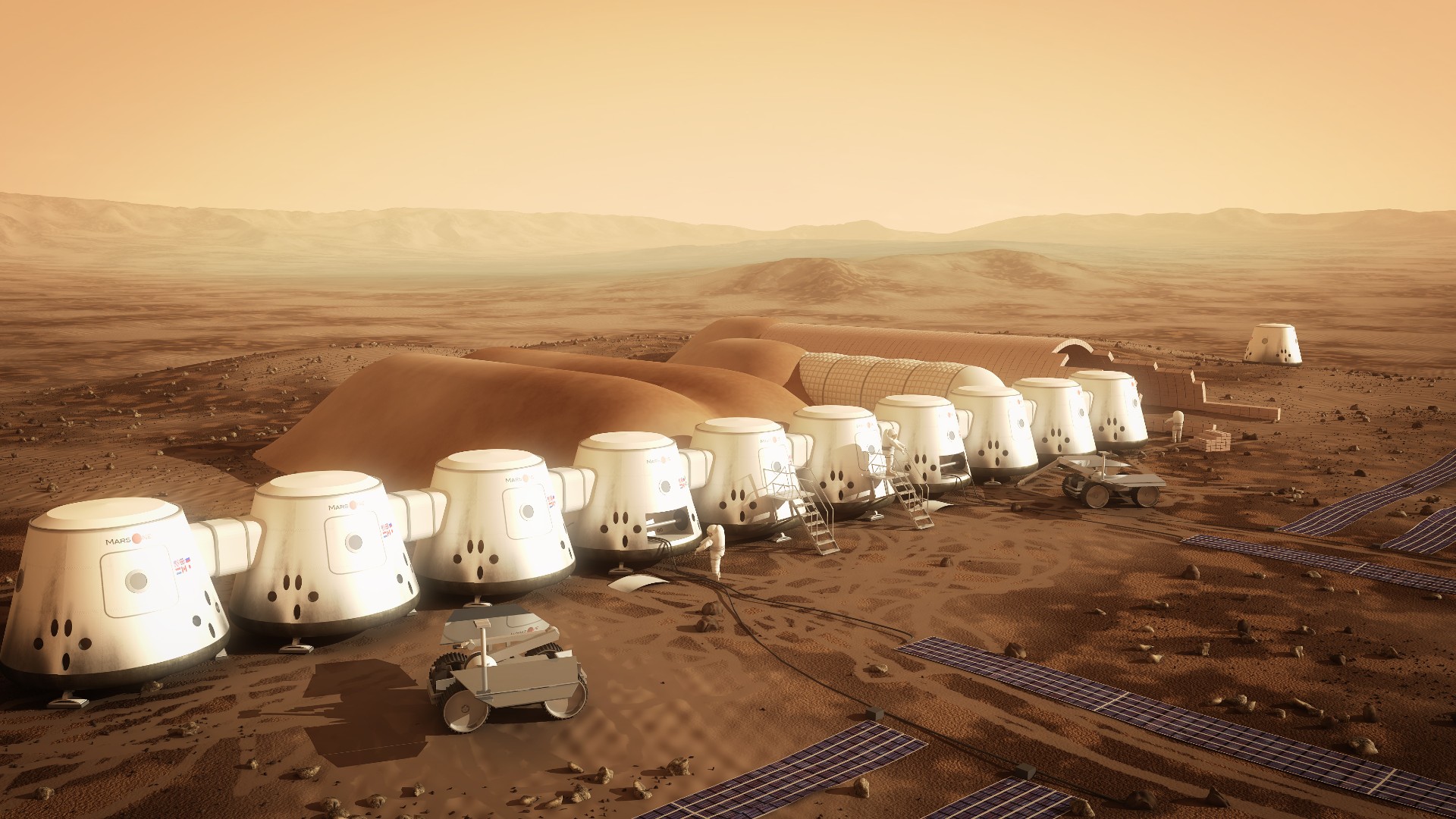 Scientists Have Discovered A New Way To Create Concrete For Mars Buildings.