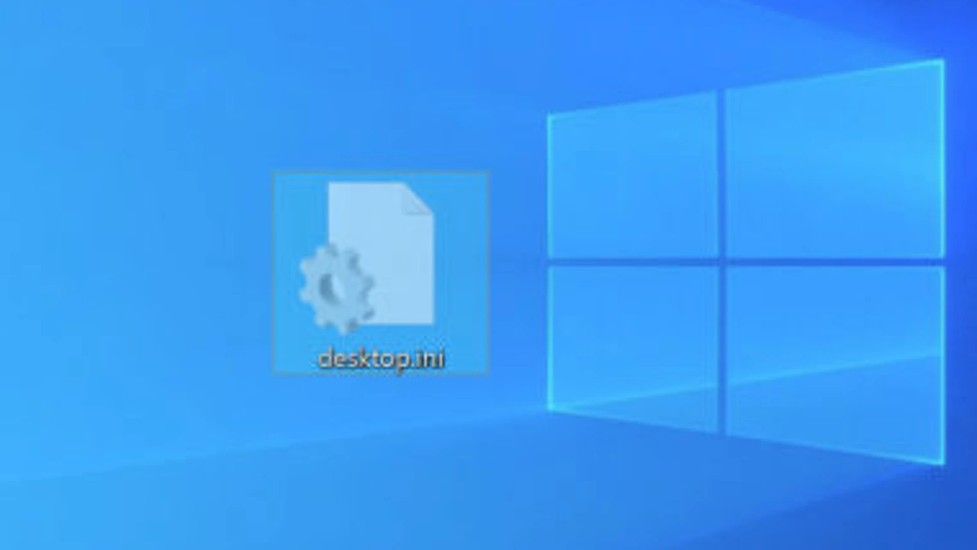 Desktop.ini file opens automatically on startup in Windows 11/10
