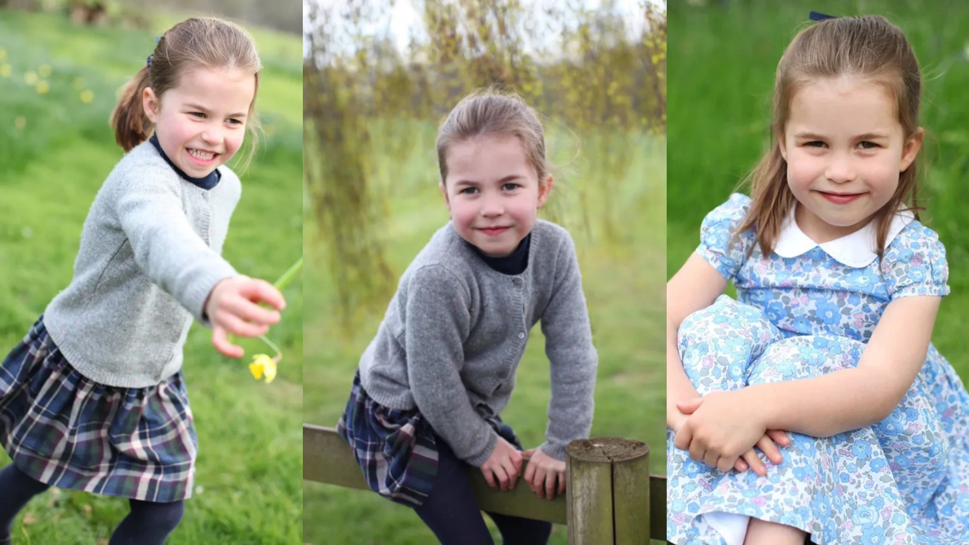 Kate Middleton and Prince William Shared New Princess Charlotte Pics for Her Birthday!!