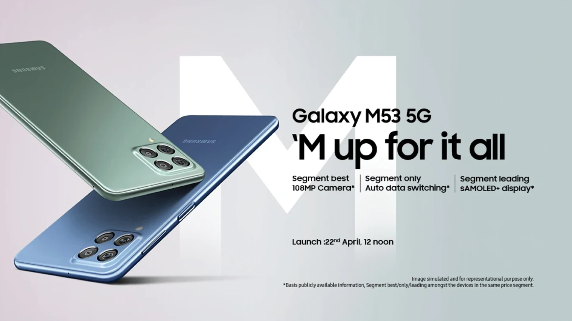 Samsung Galaxy M53 5G To Launch In India On April 22, Amazon Listing Suggests Specifications