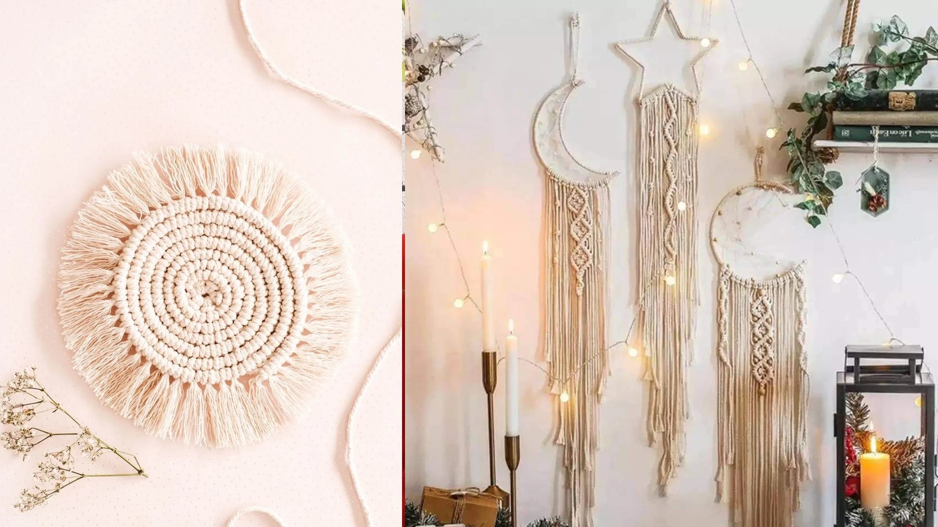 From Macrame Lampshades to Shelves & More, this website offers it all!