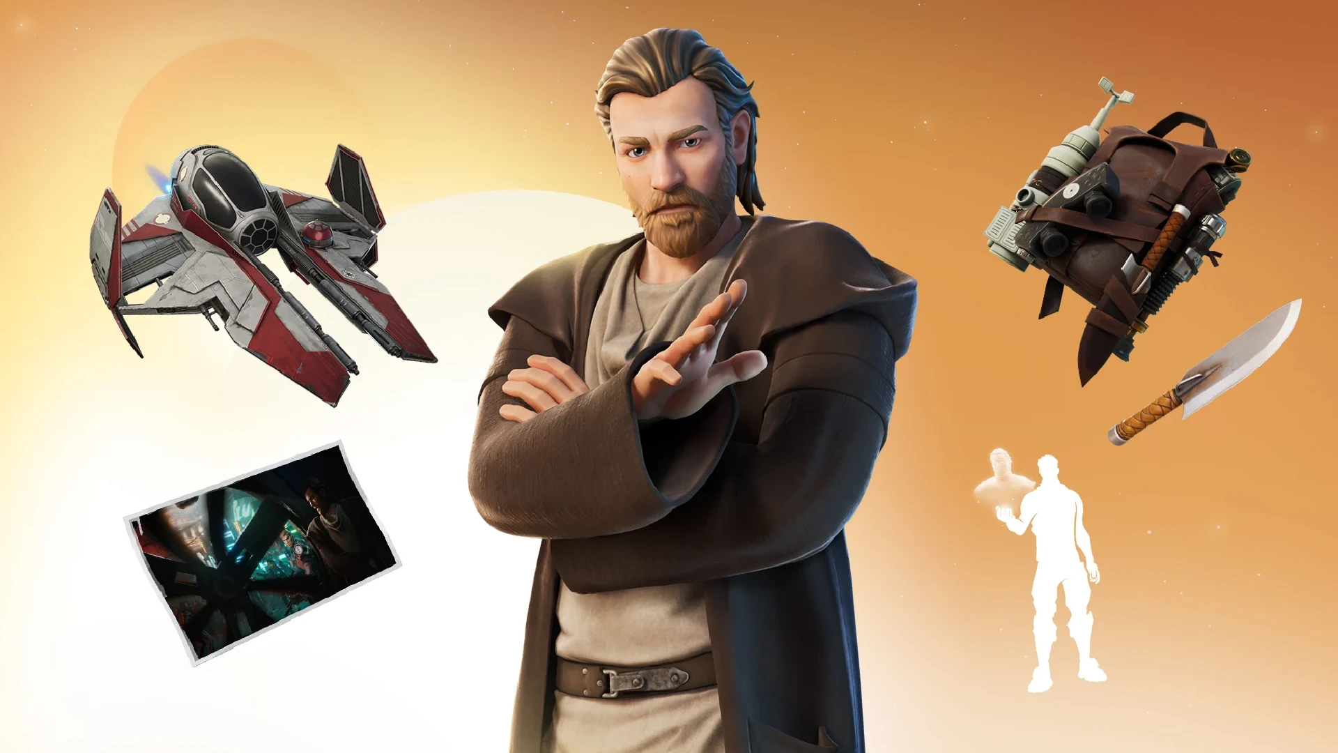 ‘Fortnite’ introduces Ewan McGregor to the game in an ‘Obi-Wan Kenobi’ crossover