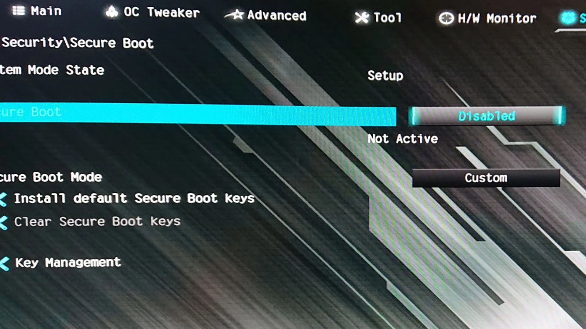 Secure Boot is greyed out in BIOS [How to Fix]