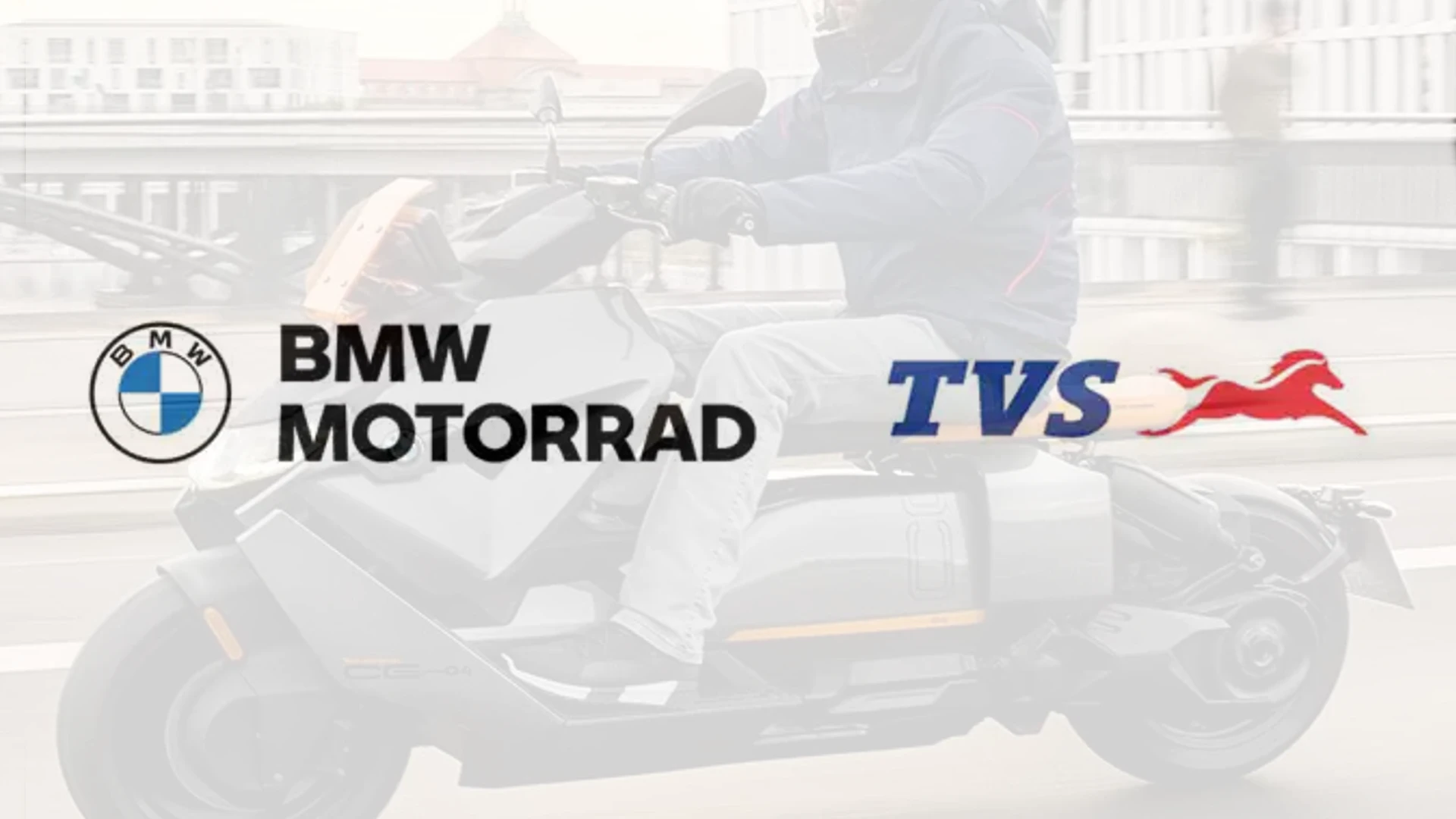TVS & BMW Motorrad to Develop Electric Two-Wheeler Platform