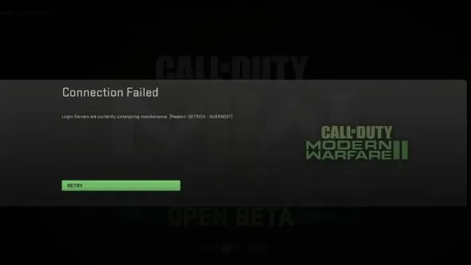 Call Of Duty Modern Warfare II Beta: What Is Detrick Guernsey Error?