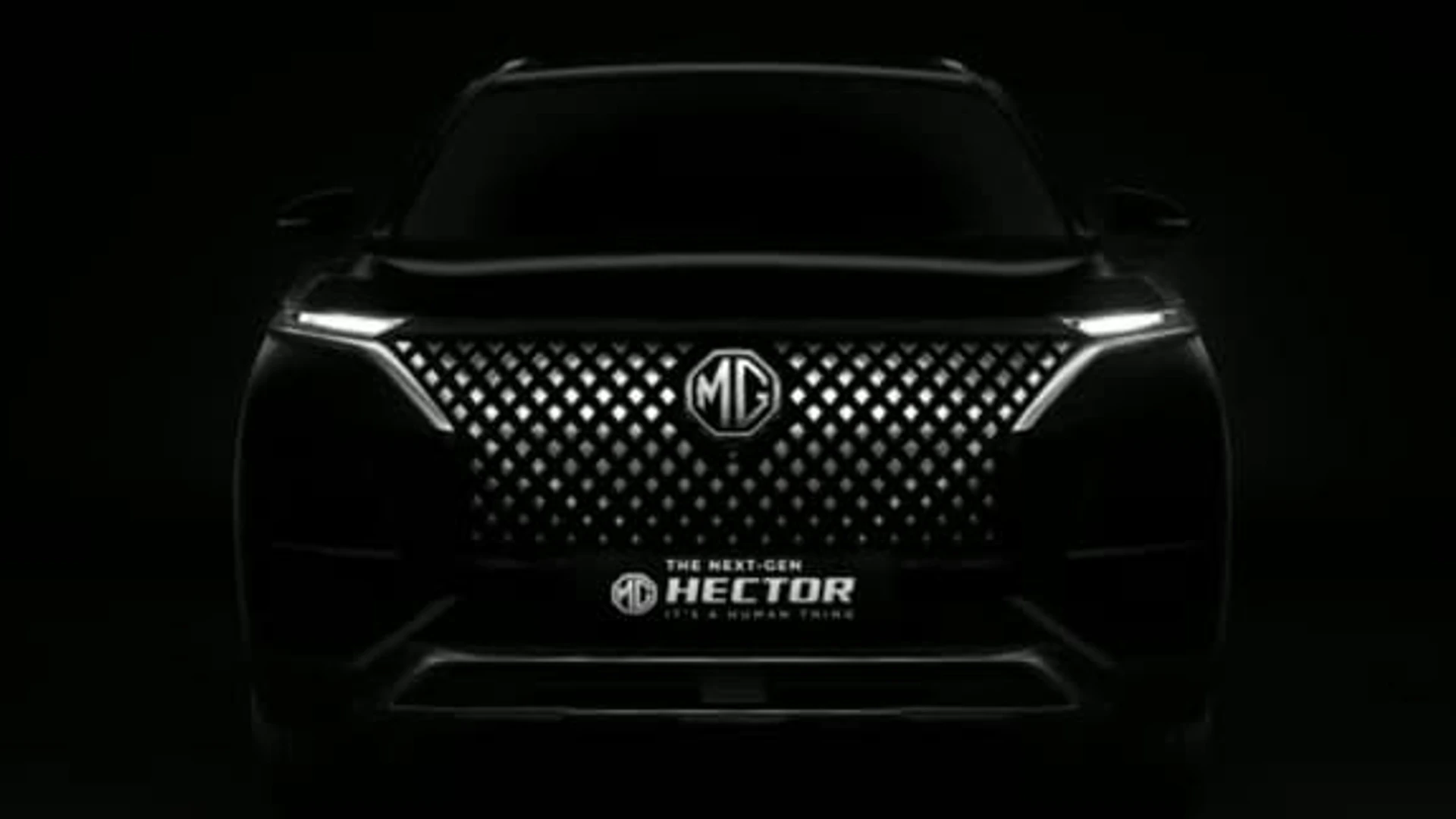 MG Hector Facelift Interior Teased