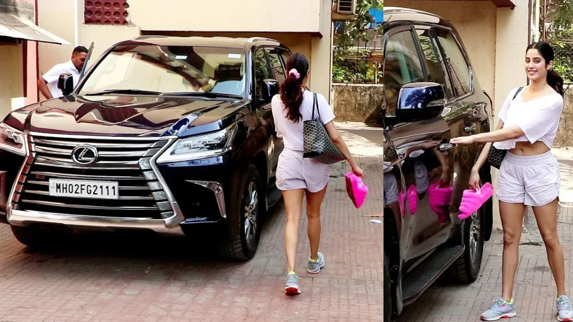 Janhvi Kapoor takes a ride in a Lexus LX 570 – Rs. 2.7 crores for her most expensive car